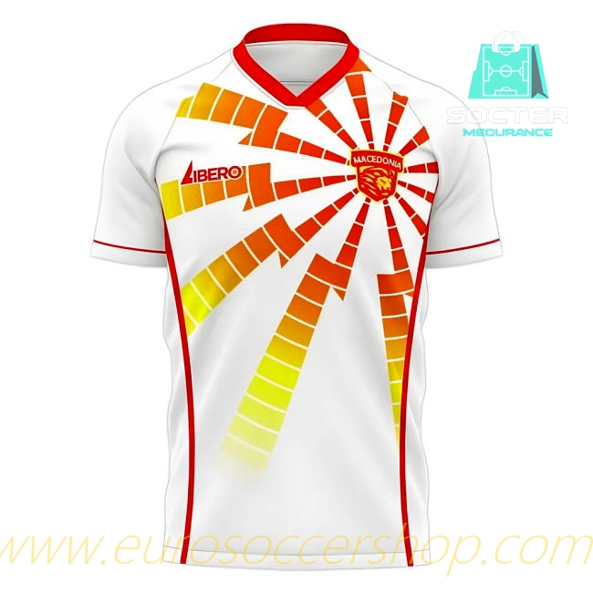 Official 2025-26 Collection Macedonia Away Football Shirt Concept