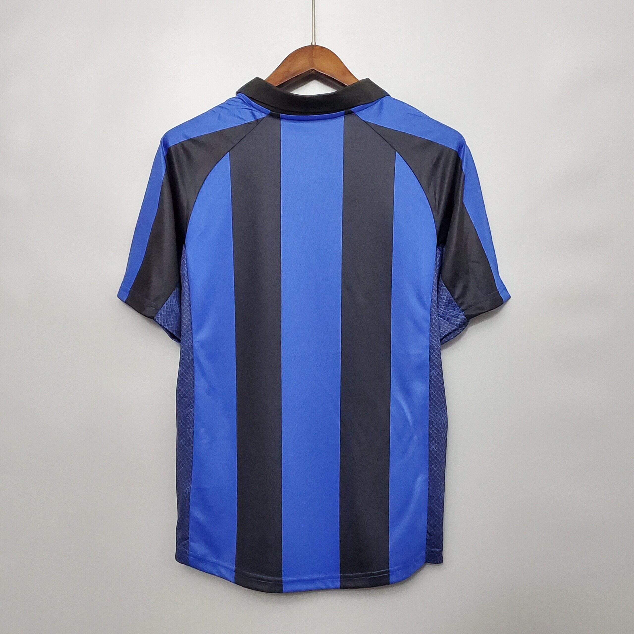 Cheap 2001-2002 Inter milan home retro kit