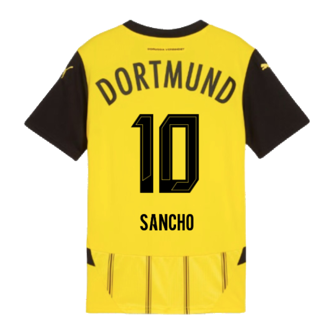 2024-2025 Borussia Dortmund Home Shirt (kids) (sancho 10)