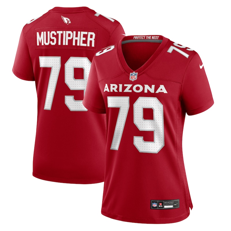 None PJ Mustipher Arizona Cardinals Victory Team Spirit Wear