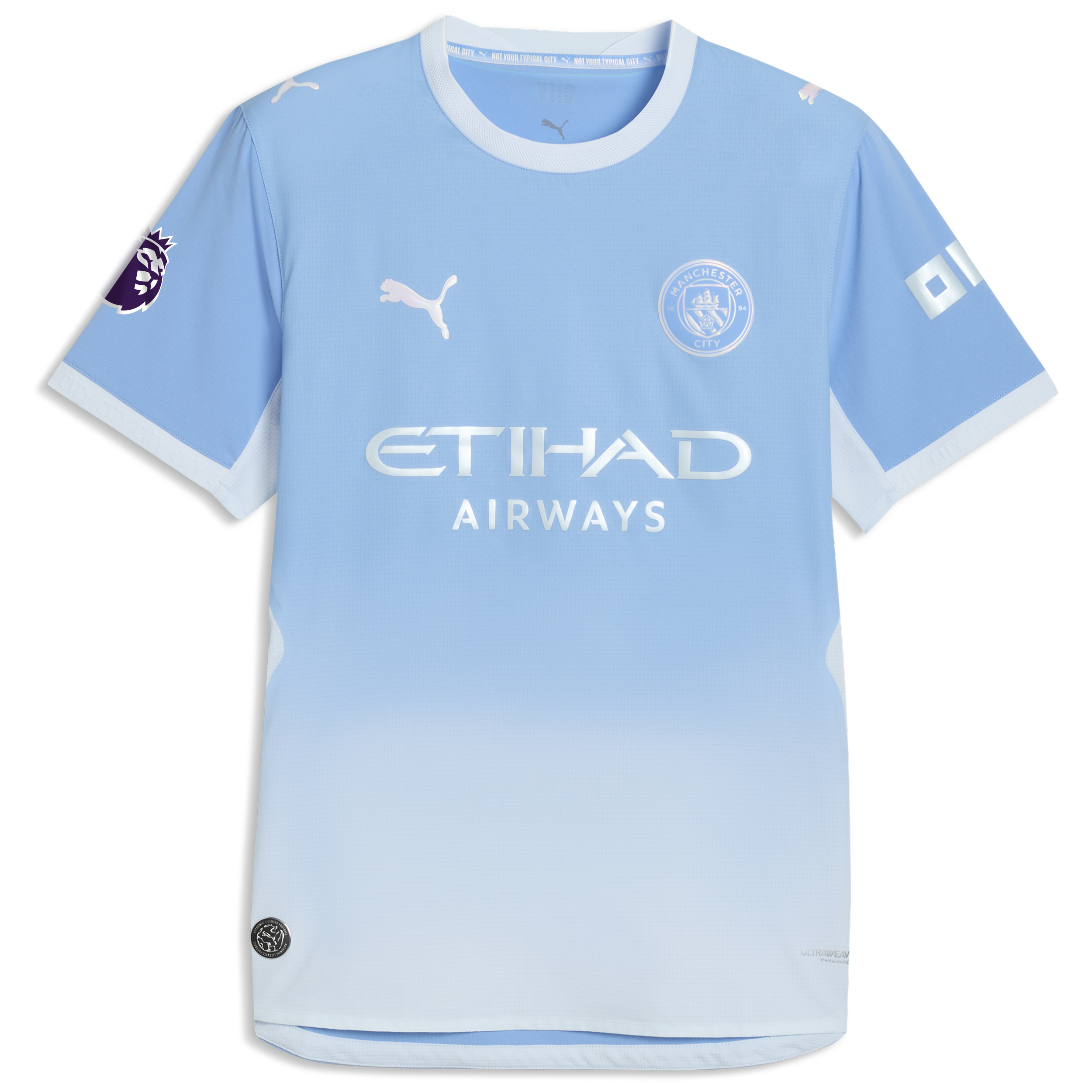 [JED] Phil Foden #47 Manchester City 2026/27 Home On-Field Authentic Jersey - Light Blue
