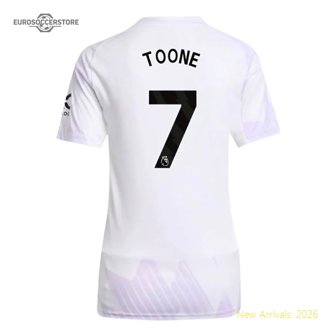 2025-2026 Man Utd Away Soccer Shirt (Womens) (Toone 7) Fan Edition