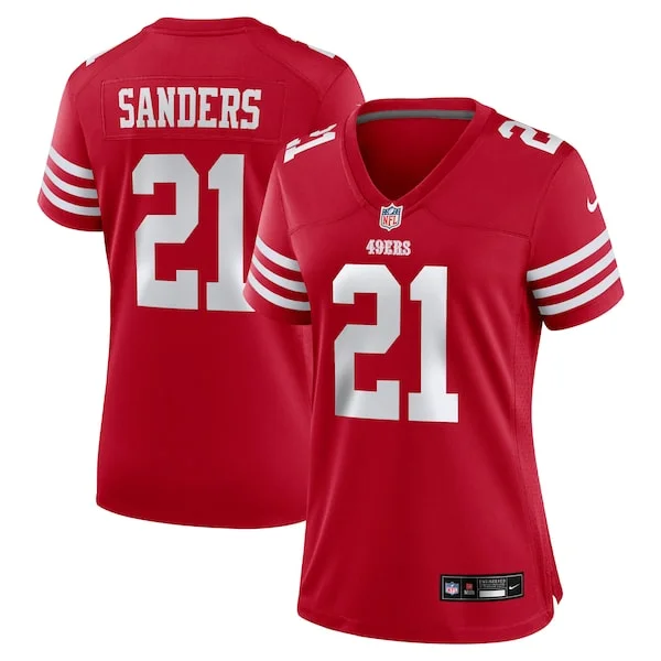 Pro-Level SF 49ers Game Jersey - Scarlet | NFL Fan Apparel | NFL Footb