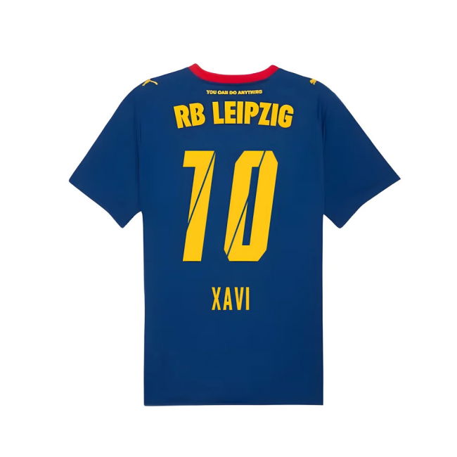 Red Bull Leipzig 2025-2026 Away Soccer Jersey (Xavi 10)