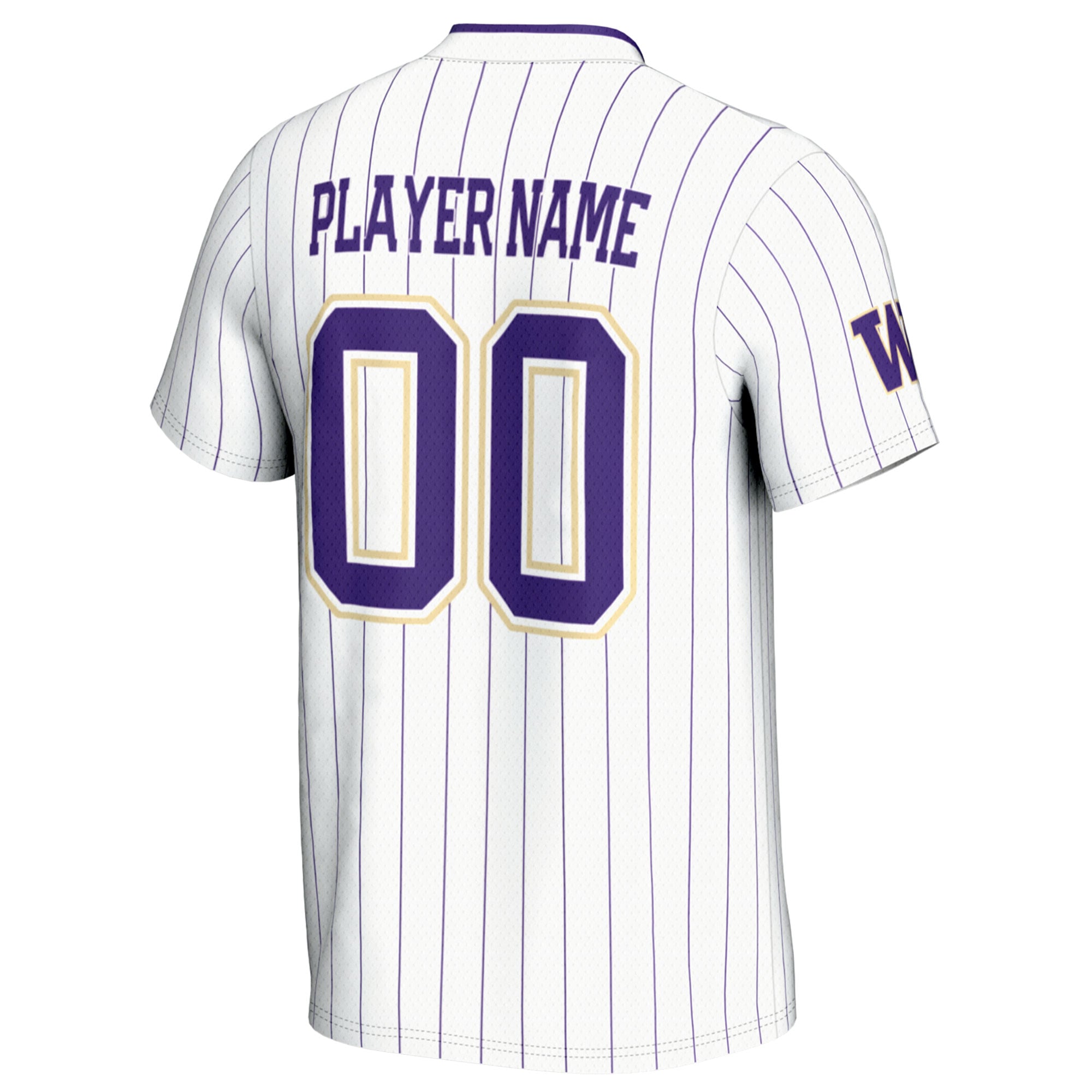 Washington Huskies GameDay Greats Unisex NIL Pick-A-Player Lightweight Softball Jersey - White