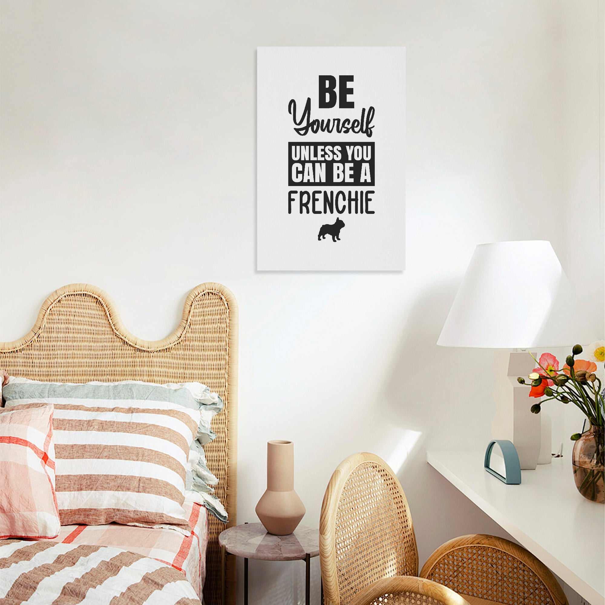 Be Yourself - Vertical Canvas Painting