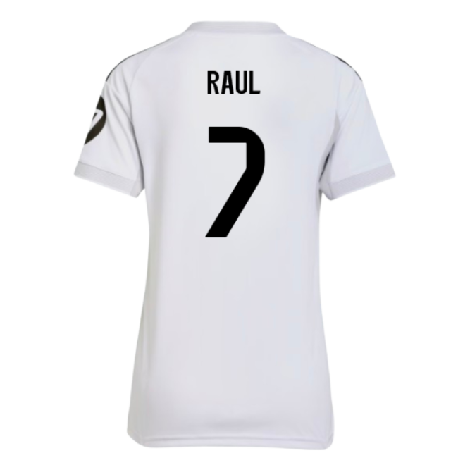 Raul 7 Rare Real Madrid Home Collector Jersey 2025-2026 (Womens)