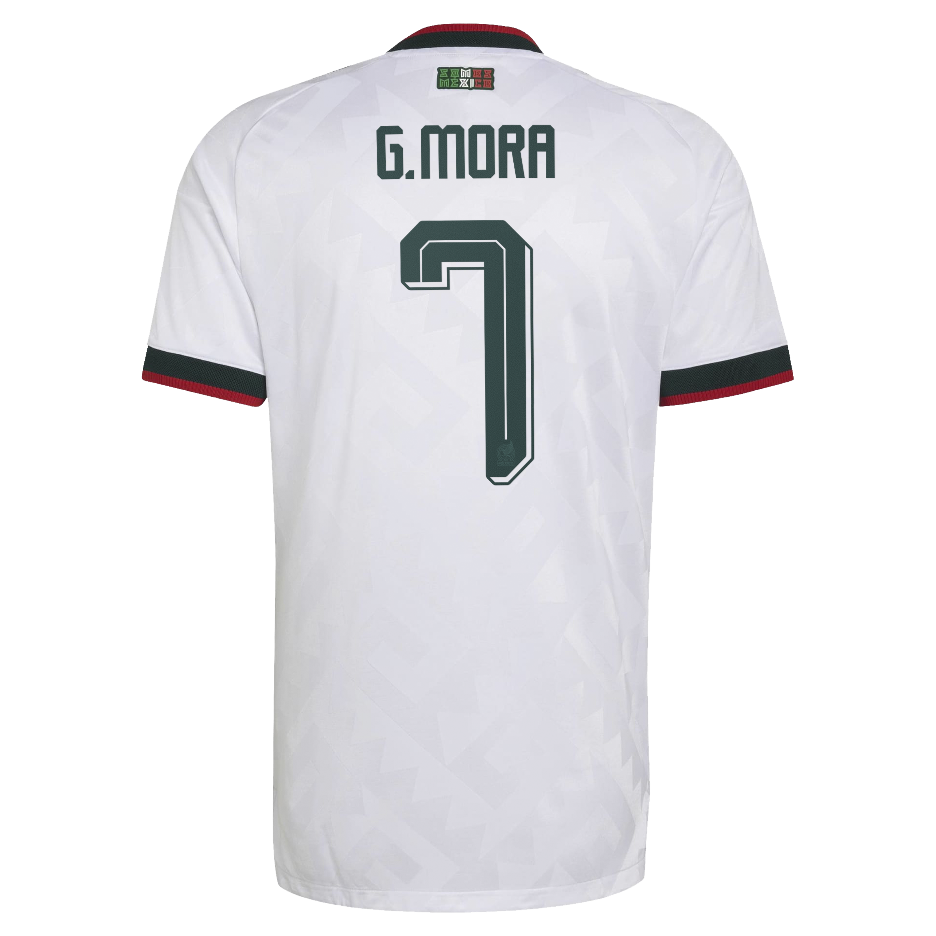 [SJH] Gilberto Mora Mexico National Team 2026 Away On-Field Authentic Jersey - White