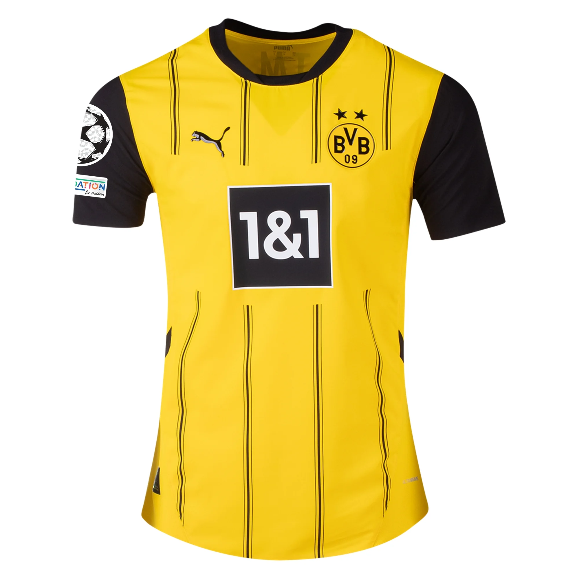 Borussia Dortmund Adeyemi 2024-2025 UCL Home Jersey – Authentic Shirt