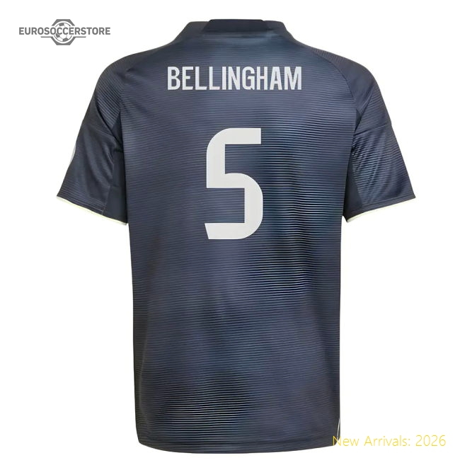 Supporter 2025-2026 Real Madrid Away Shirt (Kids) (Bellingham 5)
