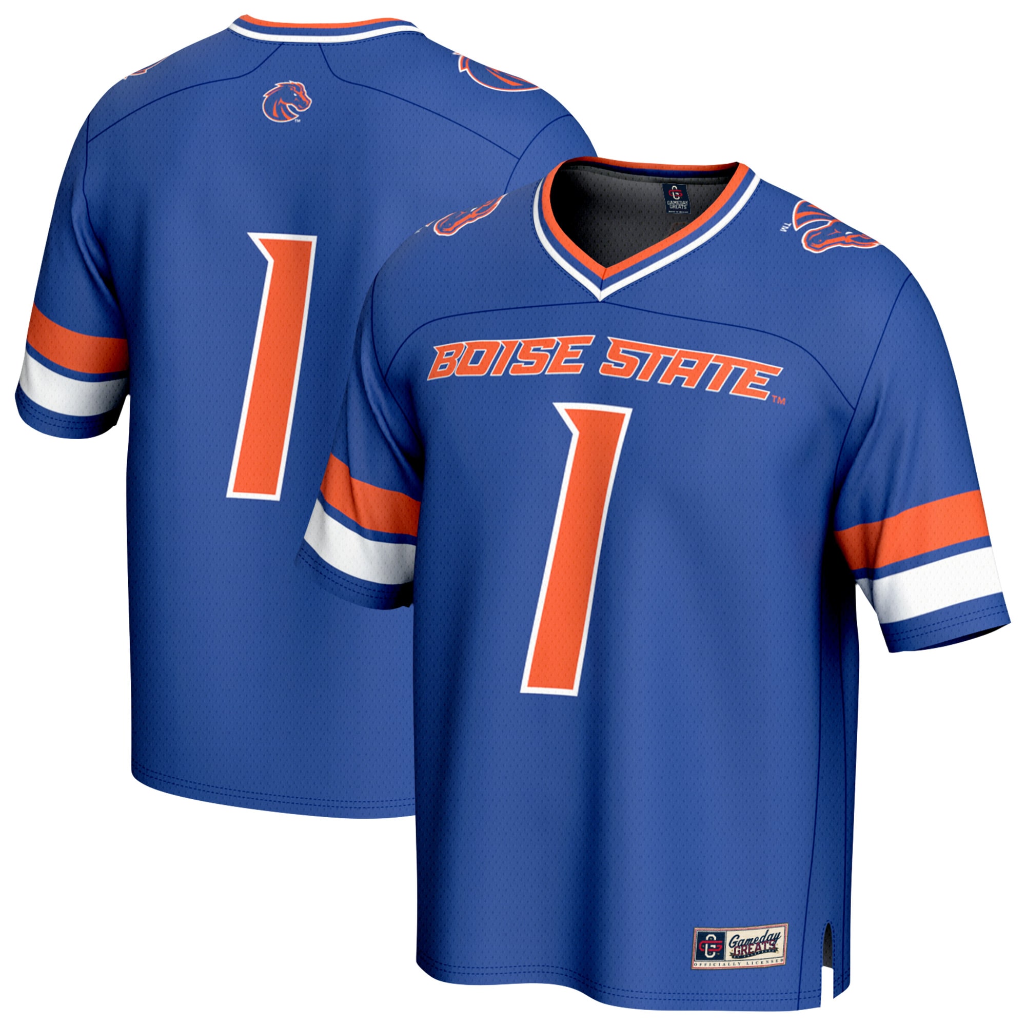 Boise State Broncos GameDay Greats Unisex Collegiate Football Lightweight Fashion 2026/2027 Football Jersey - Royal