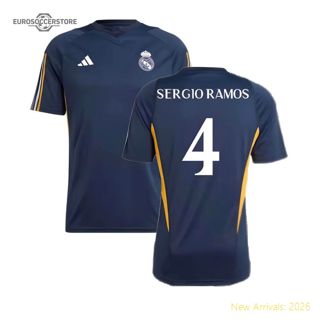 Real Madrid 2024-25 Fan Version For Adults Ramos Soccer Jersey