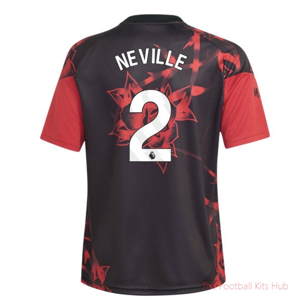 Man Utd 2026-2027 Home Pre-Match Shirt (Kids) (Neville 2)