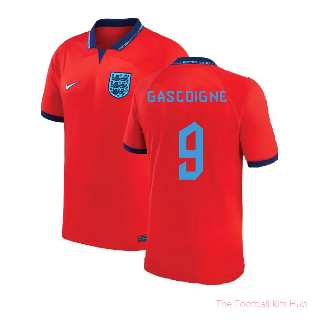 2022-2023 England Away Shirt (Gascoigne 9)