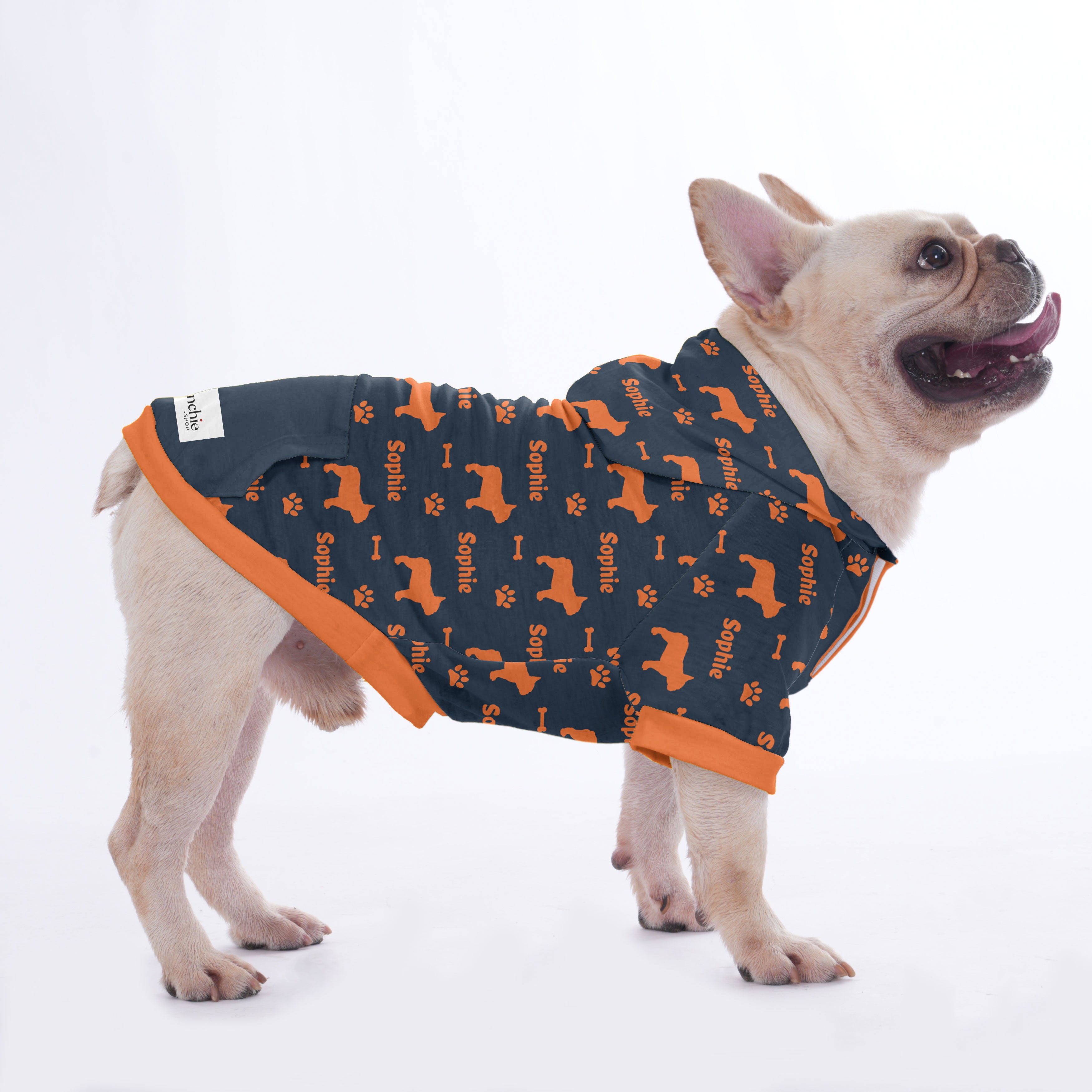 Pet's Name Pattern | Frenchie Shop Original Everyday Use | Durable Build