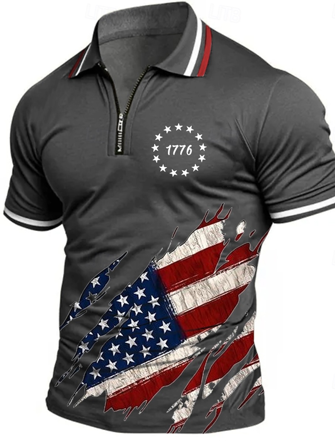 Independence Day Men's 4th of July U.S. 250th Anniversary US Flag Patriotic Lined Shorts 2 in 1 Board Shorts Swim Trunks Mid Waist Holiday Side Pockets With Compression Liner Elastic Drawstring Waist