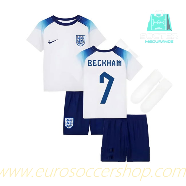 2022-2023 England Home Kit Replica (Beckham 7)