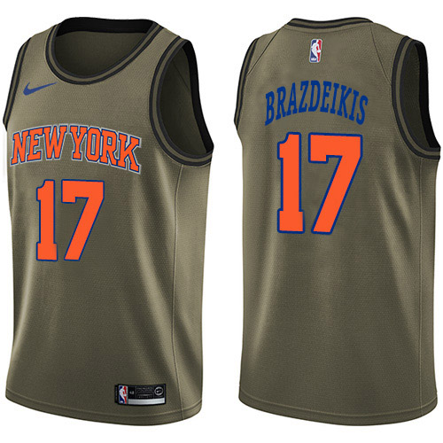 Green Nike York Knicks #17 Knicks Jersey - Moisture-Wicking Quality