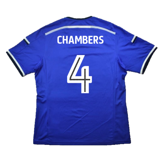Ipswich Home Shirt Very Good Xxl Chambers #4 Top Tier Licensed Upd...