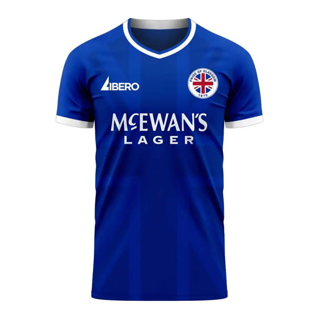 Premium Gers Main Shirt Glasgow 202 #5 Latest Season Affordable (v6)