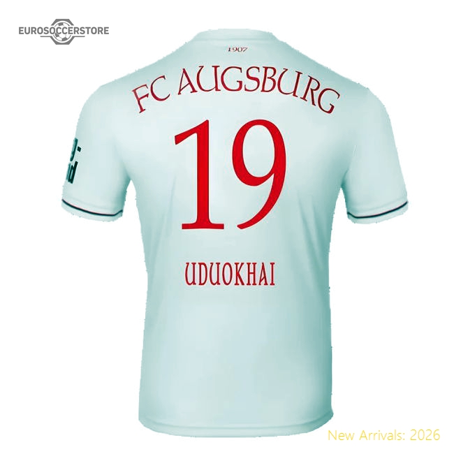 Supporter 2024-2025 Fc Augsburg Home Shirt (Uduokhai 19)