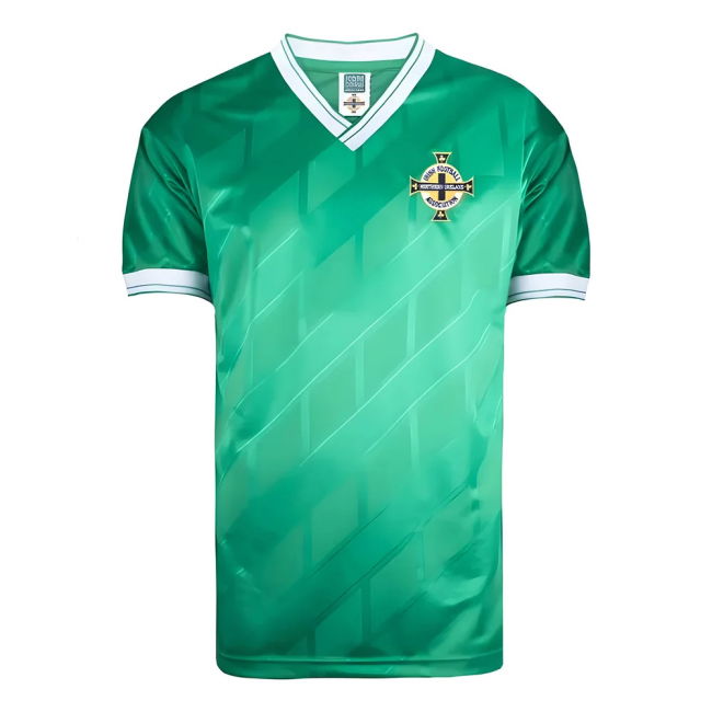 Northern Ireland 1986 Home Shirt Quality Performance Authentic