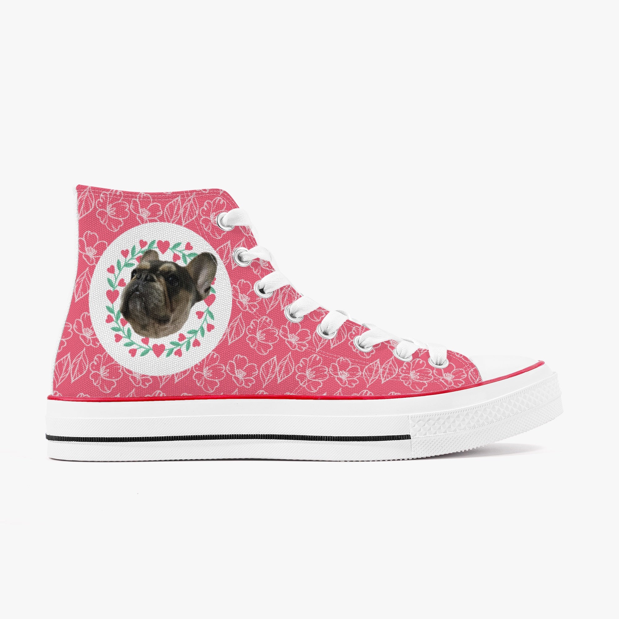 Stitch - Personalized High-Top Canvas Shoes