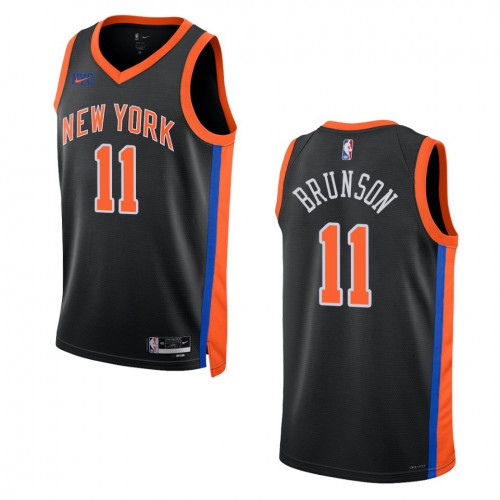 Nike Clippers Black York Knicks #11 Jersey - Budget-Friendly