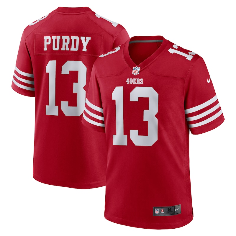 None None SF 49ers Durable Game Jersey Game Day Wear