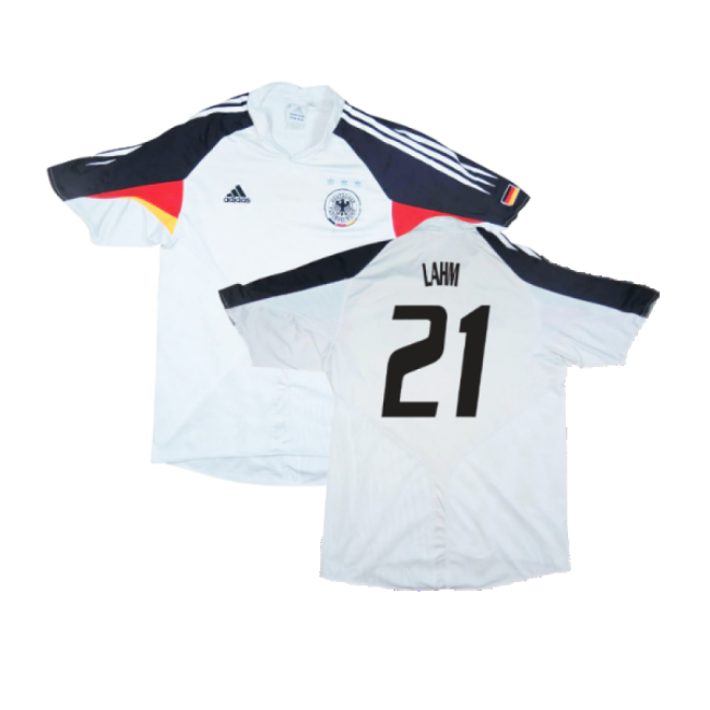 Lahm 21 Authentic Replica Germany Home Supporter Shirt for Adults