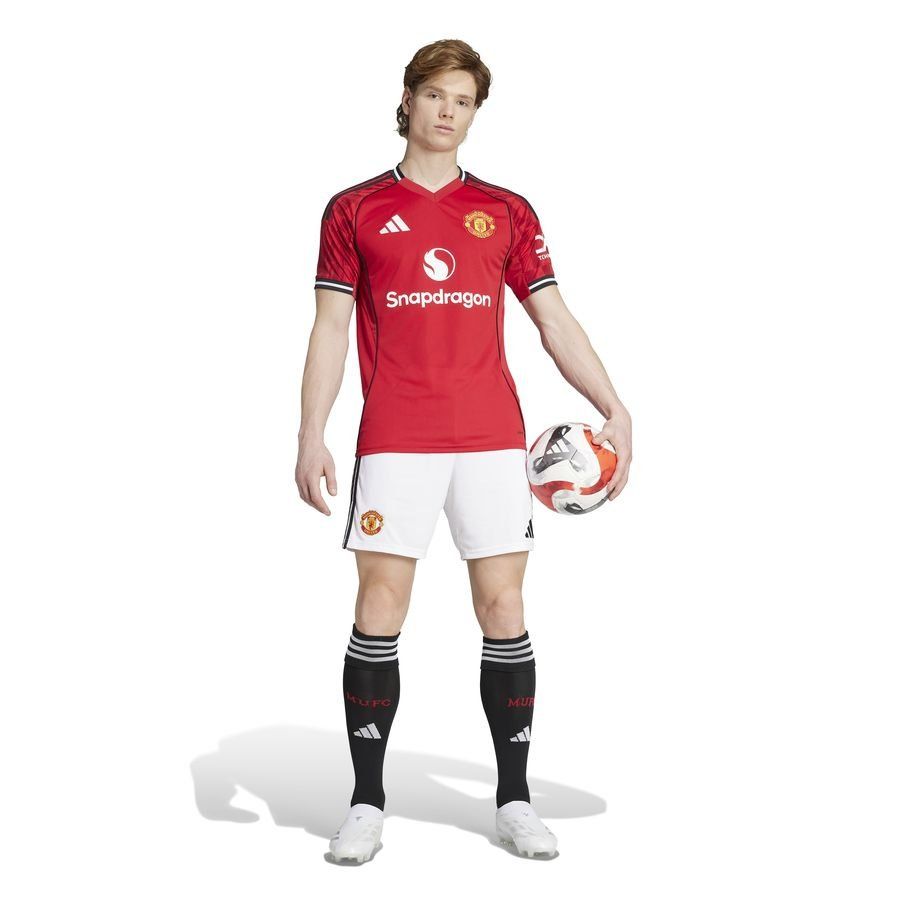 Manchester United Home Shorts 2025/26 In Multiple Adult Sizes