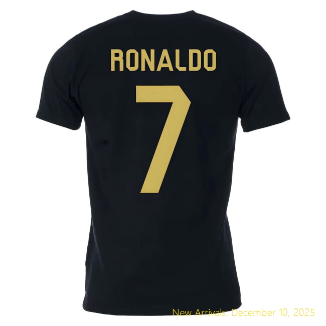 Elite Ronaldo Player of the Year Tee (Black) - Budget-Friendly