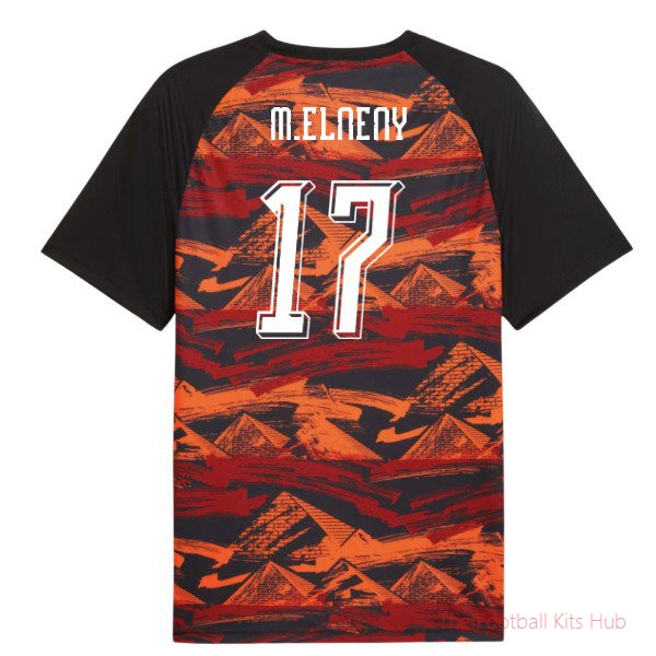 2026-2027 Egypt Warm Up Jersey (Black) (M.Elneny 17)
