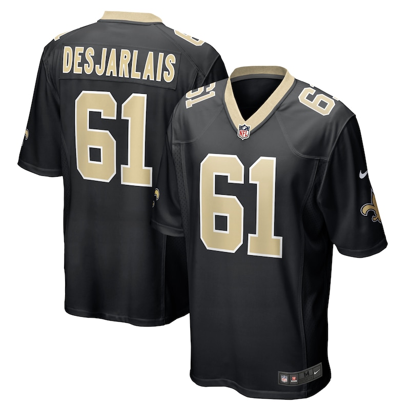 None Drew Desjarlais Team Captain NO Saints Cost-Effective Jersey
