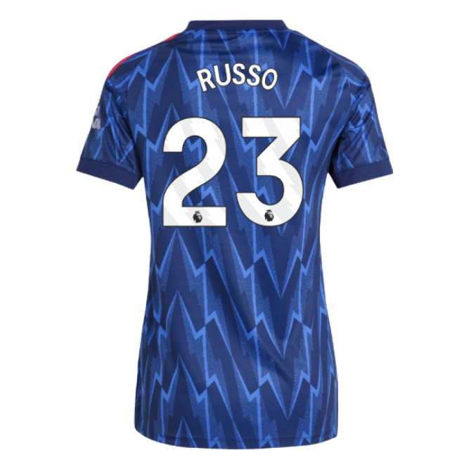 2025-20 Arsenal Away Jersey Russo #23 Edition L M Women S