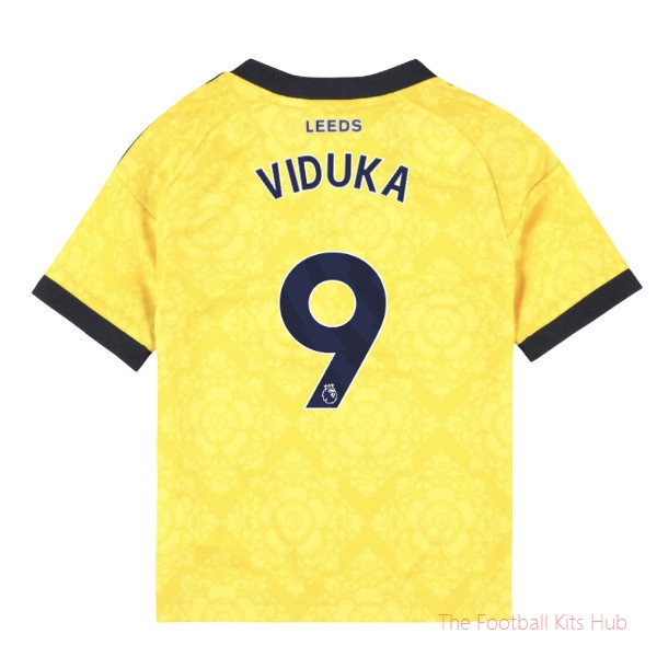 Leeds United Away Kit 2026-2027 Viduka #9 Mini Team Shirt