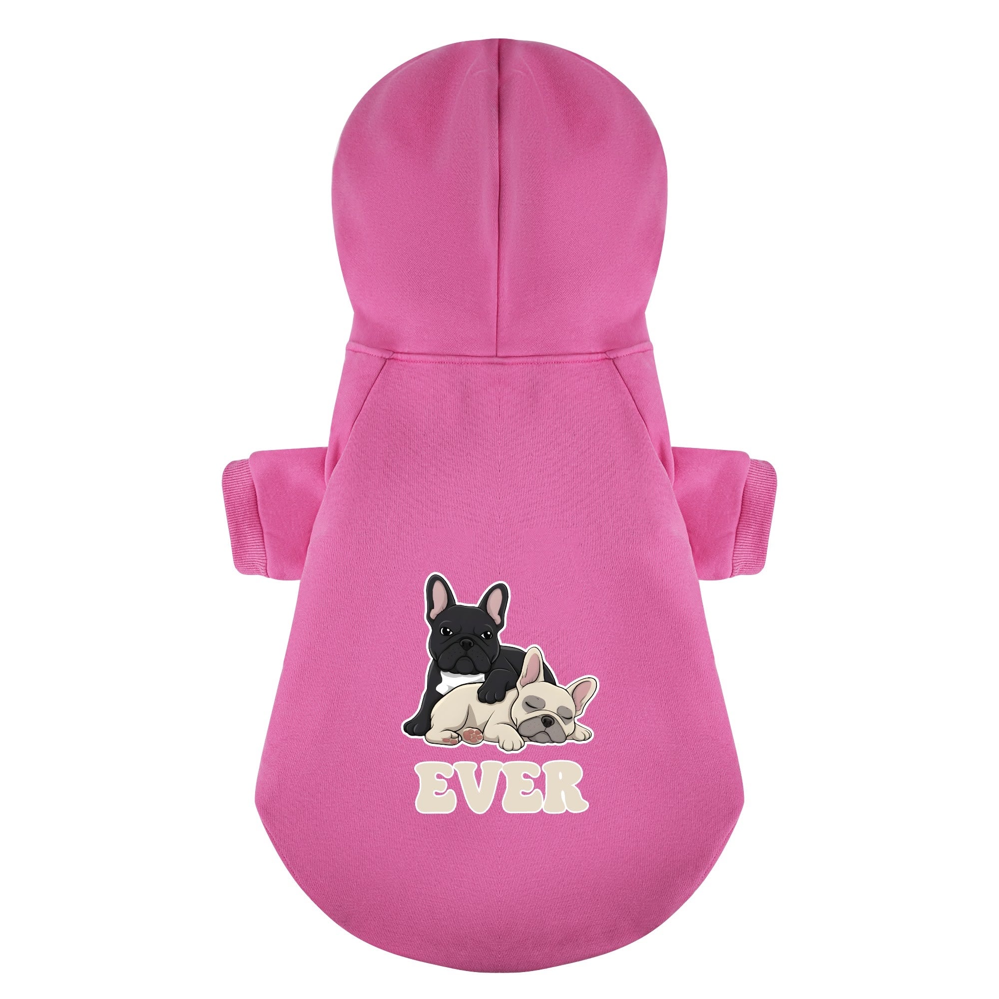 Culture-Inspired Furever ( Forever ) - Matching French Bulldog Hoodie...