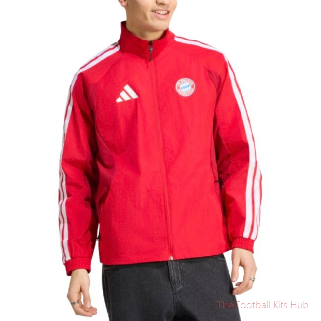 Matchday Premium Bayern Munich Walkout Jacket Game 2026-2027 Day