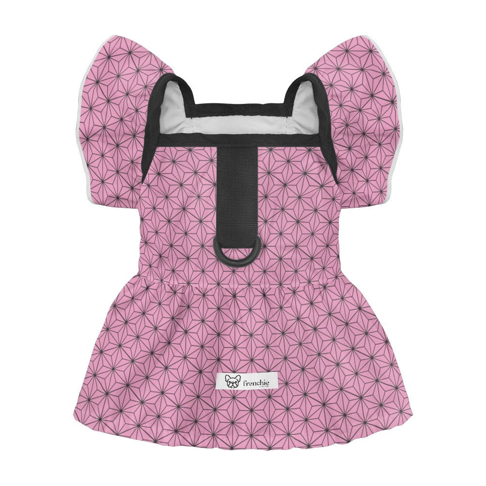 French Bulldog Peach French Bulldog Dresses For Females Durable Dog Item