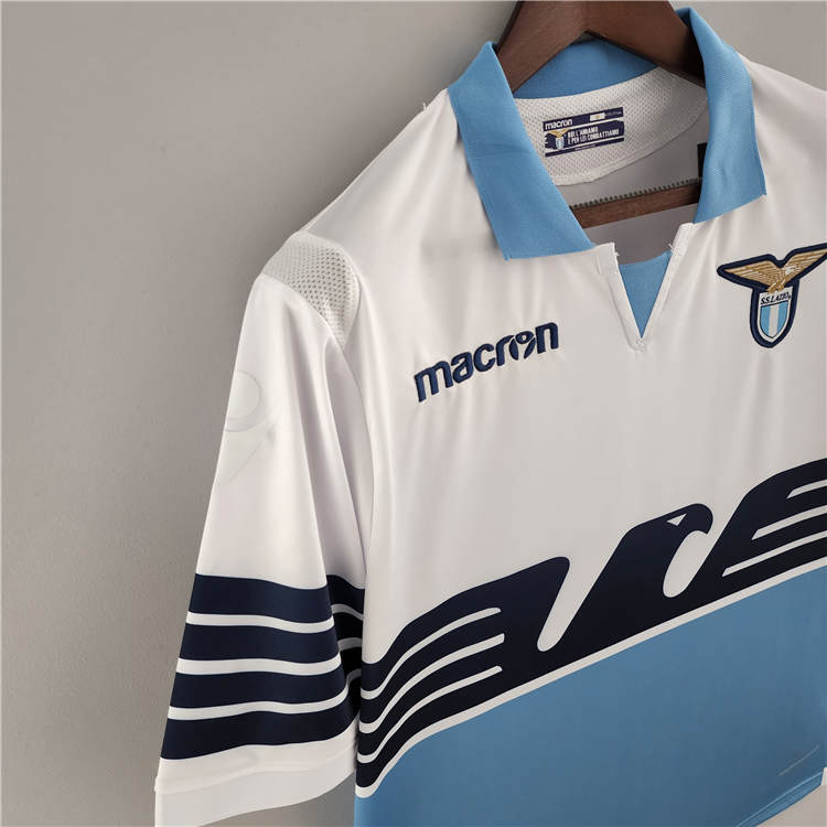 Authentic 18-19 Lazio Retro Home Soccer Jersey Football Shirt