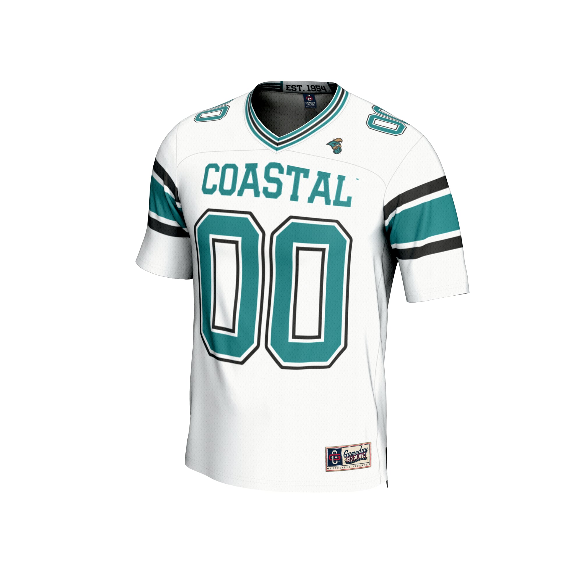 Coastal Carolina Chanticleers GameDay Greats Unisex NIL Lightweight Collegiate Football Fashion Jersey - White