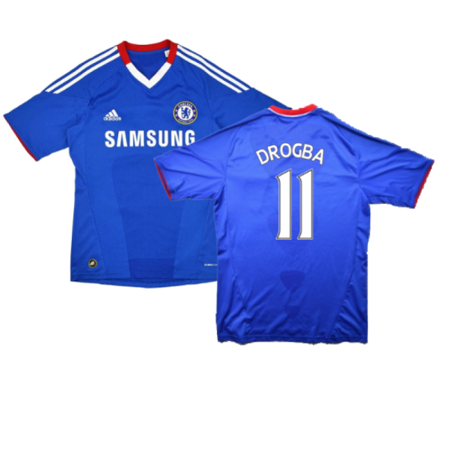 Intense Chelsea Drogba #11 Ultra Comfort 2024-2025 Season Shirt Fam...