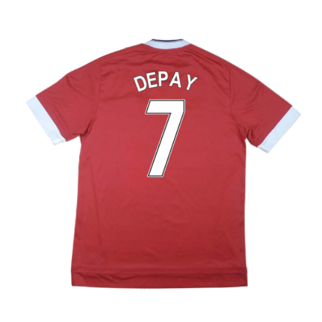 Manchester United 2015-16 Home Shirt (Excellent) (Depay 7)