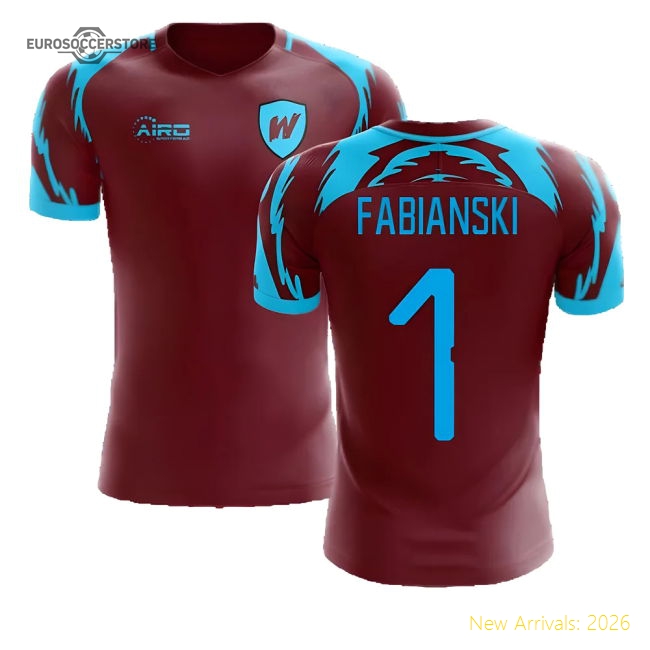 2025-2026 West Ham Home Concept Football Shirt (FABIANSKI 1)
