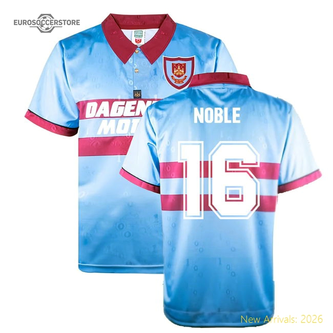 West Ham Away Retro Kit 1995-1996 Supporter Jersey