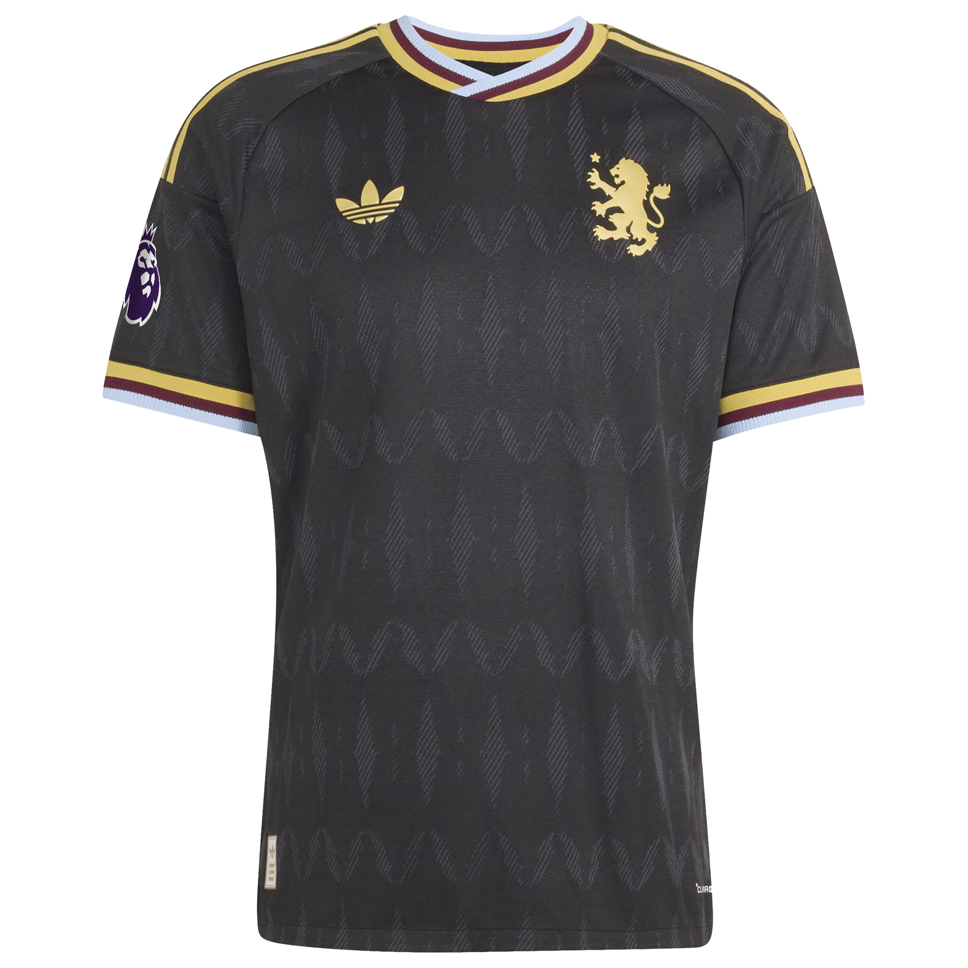 [SJH] Aston Villa 2026/27 Away On-Field Authentic Patch Jersey - Black