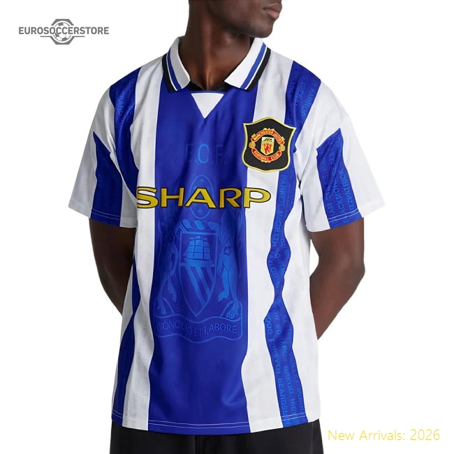 Premium 1994-1997 Man Official Utd Third Vintage Uniform