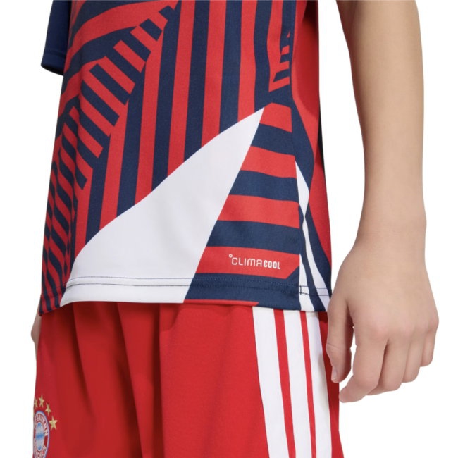 [LLS] 2026-2027 Bayern Munich Pre-Match Shirt (Night Indigo) - Kids (Saibari 34)