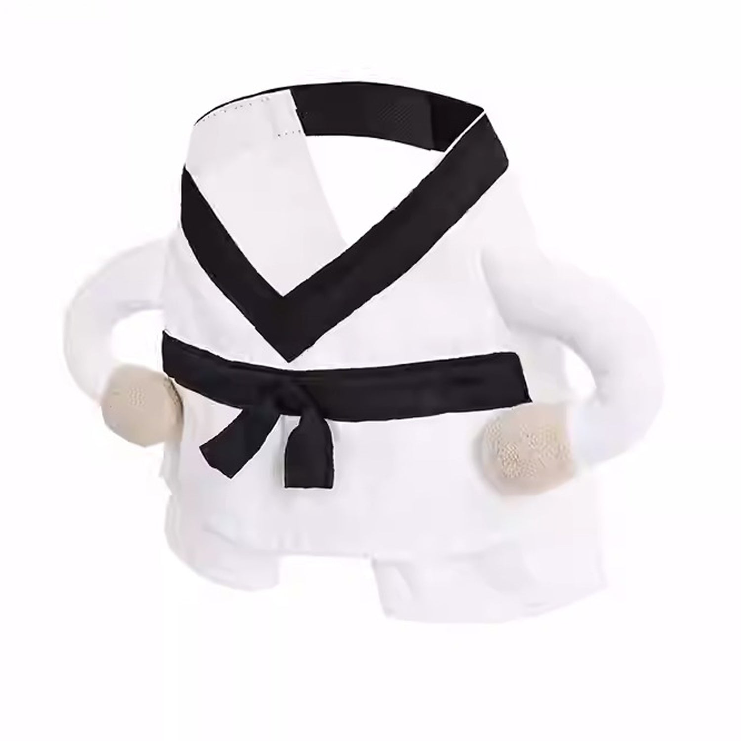 JiuPup Frenchie Martial Arts Costume – Funny Halloween Cosplay Outfit