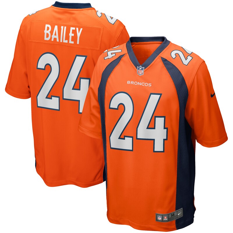 None Champ Bailey DEN Broncos Stylish Game-Ready Jersey for NFL Fans